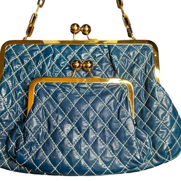 NWOT Goldenblue shoulder bag chain wallet - Picture 2 of 15